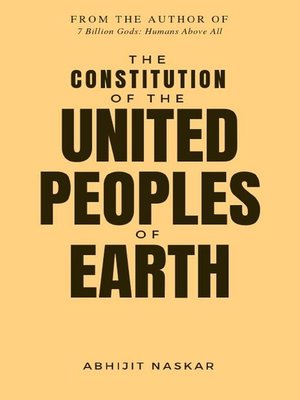 cover image of The Constitution of the United Peoples of Earth